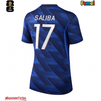 Franța William Saliba #17 Echipament de Fotbal Replică Mondial 2026 Femei Acasa
